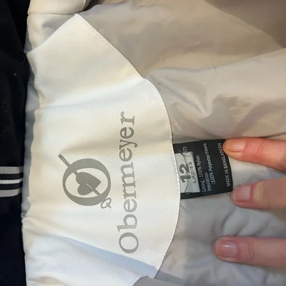 Obermeyer Snow Jacket with Fur Trim - Picture 2 of 4